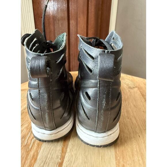 Dunk Sky Hi 2.0 Joli Black, Leather, Women’s size 7.5 Wedge, laser cut out, rare - Picture 6 of 10